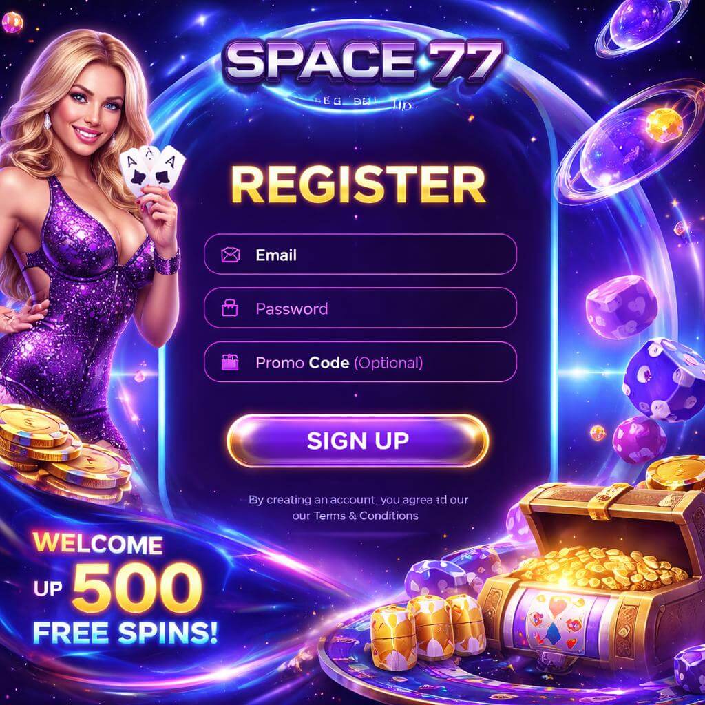 SPACE77 member login on mobile device